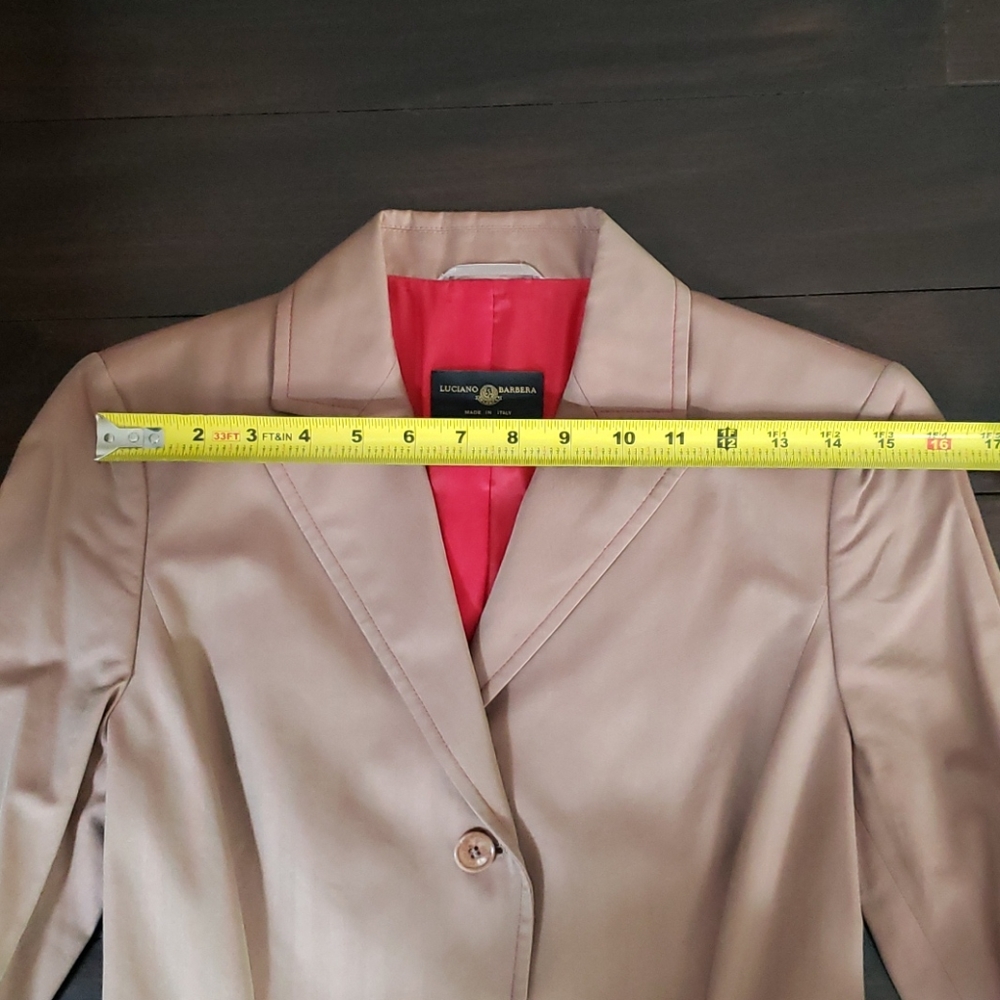 🔥HP🔥Luciano Barbera, cotton blazer beige, Italy - Picture 11 of 13